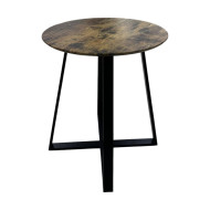 طاولة تقديم مفرد خشبي حديثه باللون البني 