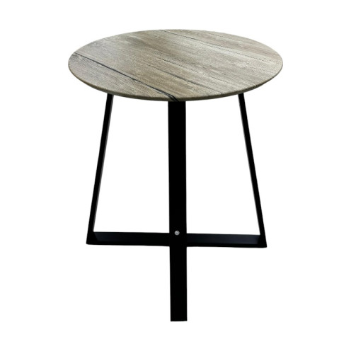 Modern beige wooden single serving table Modern beige wooden single serving table