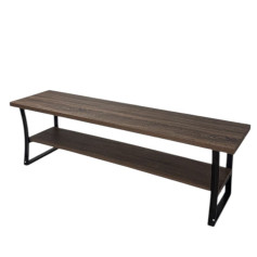brown wood plasma table