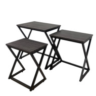 3-piece modular serving table set