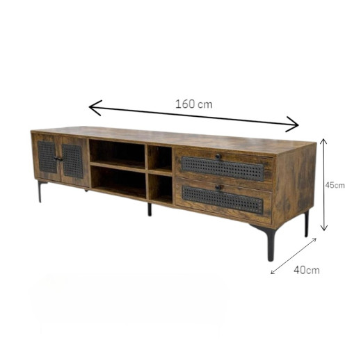 Plasma table, brown wooden TV 160cm Plasma table, brown wooden TV 160cm