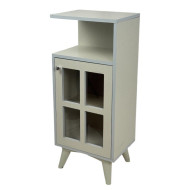 Small white coffee cupboard