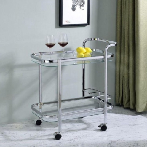 Taiwanese glass steel serving tray