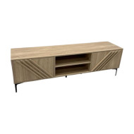 160cm Light Wood Plasma TV Table