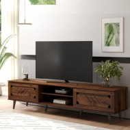 180cm brown plasma TV table