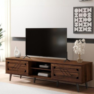 Brown Plasma TV Table 160cm