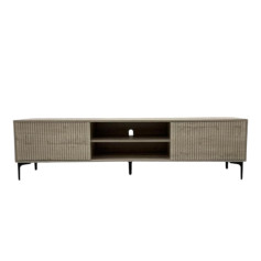 TV table, plasma, modern design, beige color
