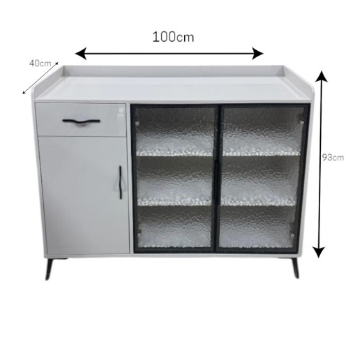 دولاب كوفي ابيض 120*40*93 دولاب كوفي ابيض 120*40*93