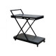 Modern and contemporary gray serving trolley Modern and contemporary gray serving trolley