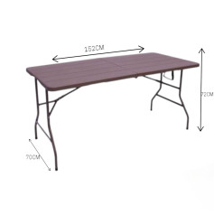 152 cm Fiber folding table