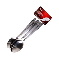 12-piece stainless steel spoon set