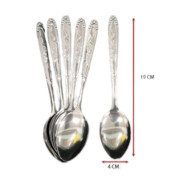 12-piece stainless steel spoon set