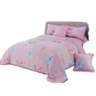 6-piece printed double bedspread in several colors