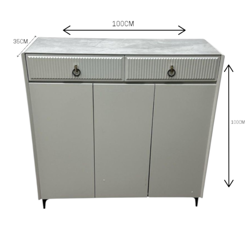 Cupboard, shoe rack, ceramic surface Cupboard, shoe rack, ceramic surface