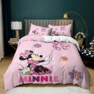 4-piece children's bedspread, pink
