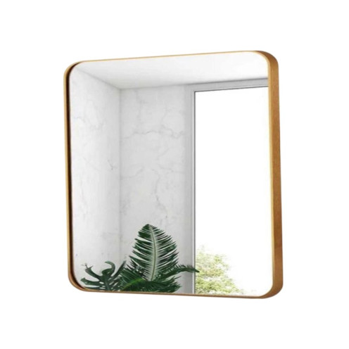 مرايا اطار المنيوم ذهبي 120*90 cm مرايا اطار المنيوم ذهبي 120*90 cm