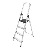 Aluminum ladder for 4 bikes, 190cm