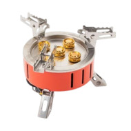 5-burner gas stove for camping and trips