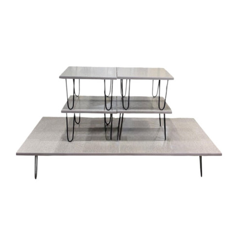 5-piece floor table set