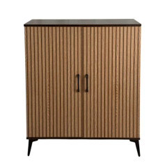 5 shelf black shoe cabinet with handle